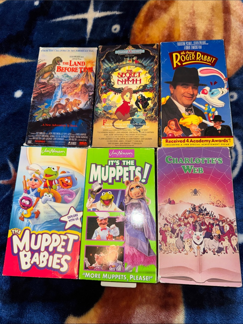 Vintage Kids VHS Muppet Babies & Muppets